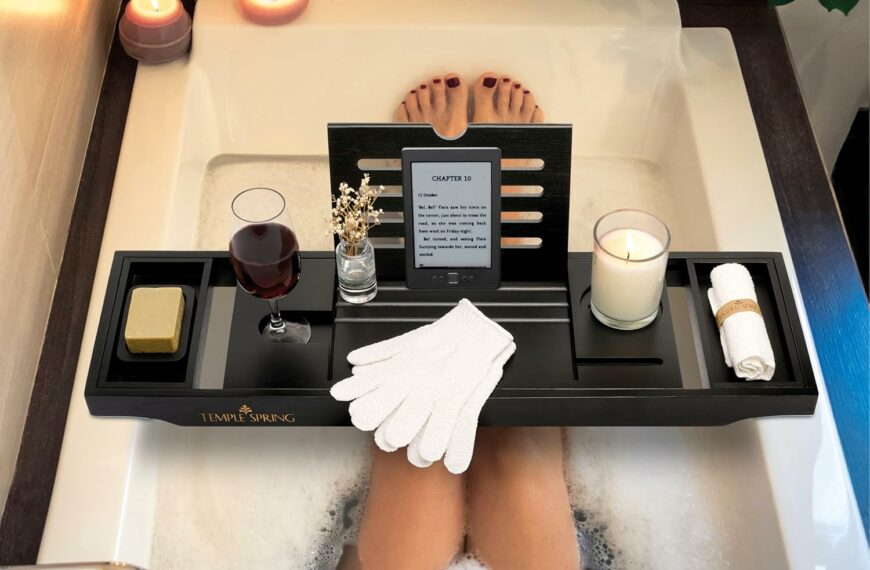 Ambiance spa dans la salle de bain - accessoires bien-être pour une relaxation chez soi