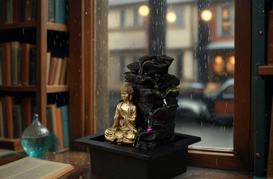 Fontaine zen d’intérieur pour une ambiance calme et naturelle