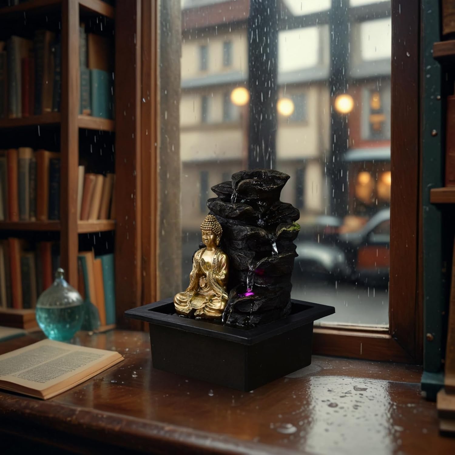 Fontaine zen d’intérieur pour une ambiance calme et naturelle